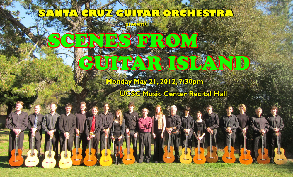 Santa Cruz Guitar Orchestra - Spring 2012